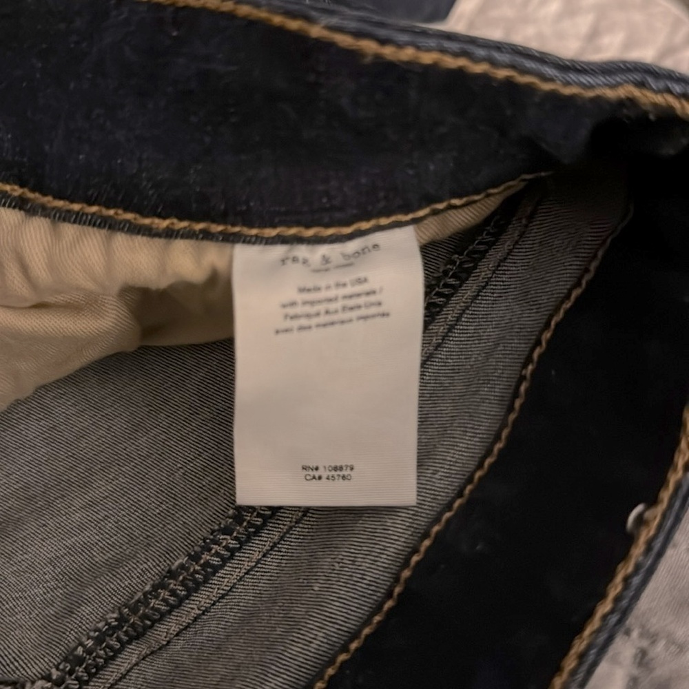 NWOT Rag & Bone Cate Mid Rise Ankle Skinny Women's Blue Jeans Size 29 - Picture 8 of 14